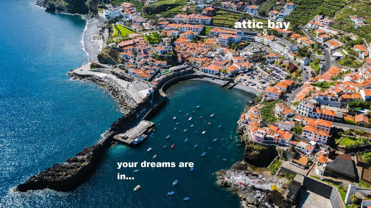 Attic Bay Lägenhet Câmara de Lobos Exteriör bild