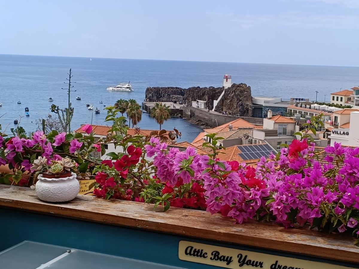 Attic Bay Lägenhet Câmara de Lobos Exteriör bild